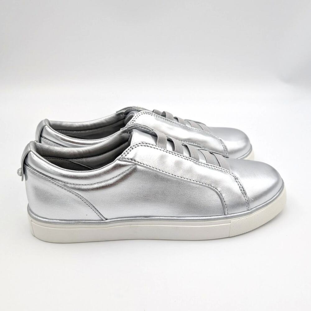 Reaction Kenneth Cole Bonnie Metallic Slip-On Sneaker Women’s Size US9M EU40 - Picture 4 of 8